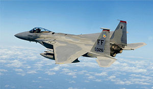 Picture of Eagle F-15 Aircraft