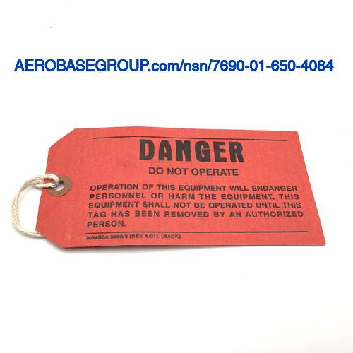 NSN 7690-01-650-4084 Identification Marker | AeroBase Group, Inc.