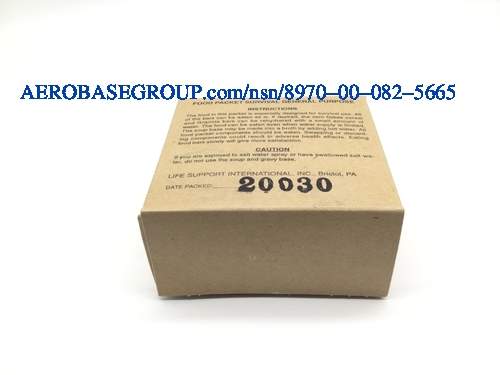 NSN 8970-00-082-5665 Survival Food Packet | AeroBase Group, Inc.