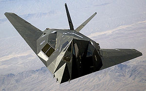 Picture of F-117a Aircraft