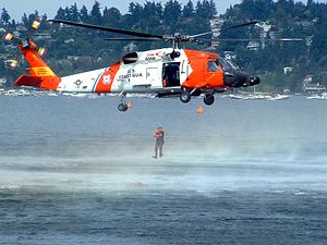 Picture of Hh-60j  Uscg Search And Rescue Helicopter