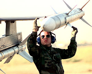 Picture of Advanced Medium Range Air-to-air (amraam)/aim120a Missile