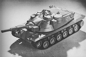 Picture of M1 (mbt 70)  105/120mm Tank