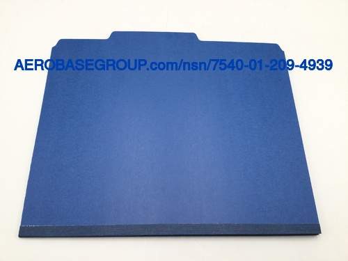 Picture of part number 2 PRONG PRESSBOARD CLASSIFICATION FOLDER/ DARK BLUE (10 PER BOX)
