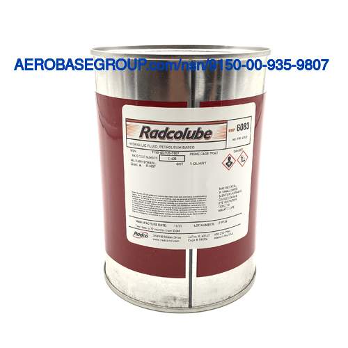 MIL-PRF-6083 Petroleum Base Hydraulic Fluid [images] | AeroBase Group, Inc.